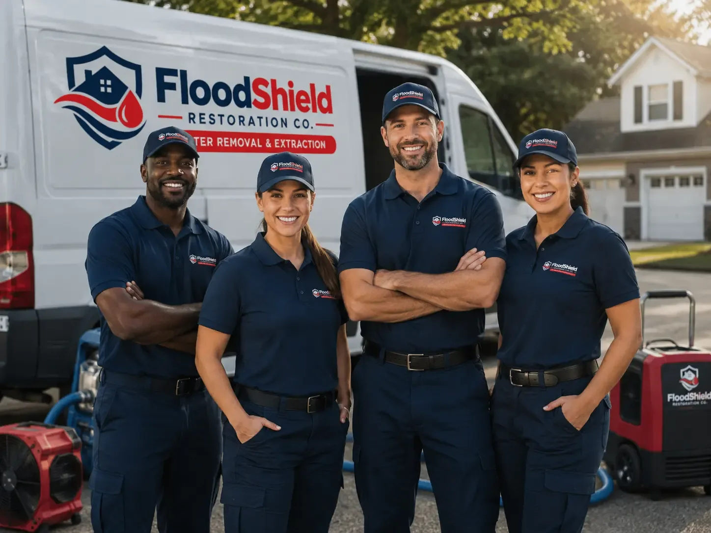 Flood Damage Restoration company in Drury, MA
