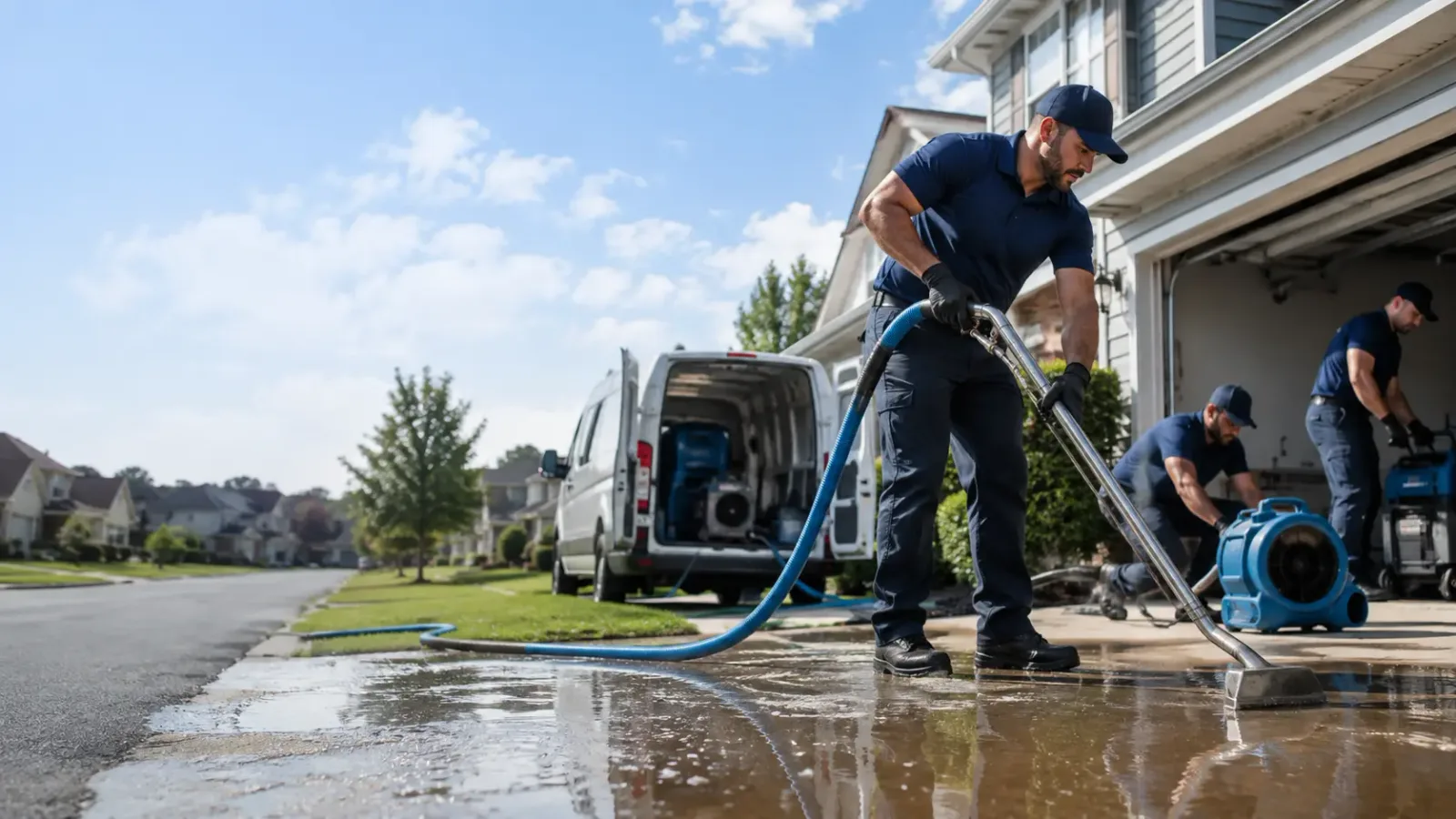 Flood Damage Restoration in Drury, MA